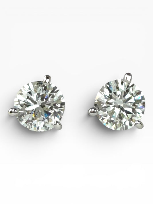 Lab-Grown Diamond Stud Earrings