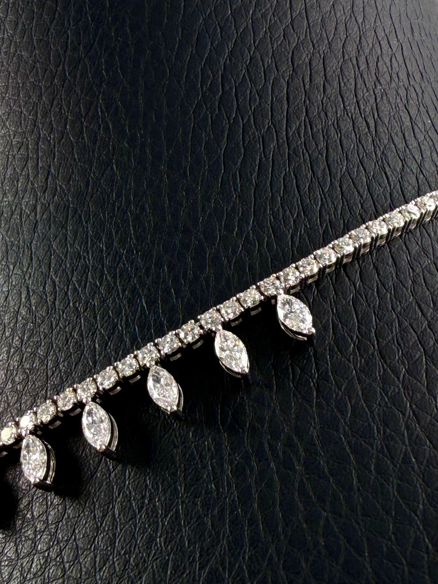 Diamond Fringe Necklace