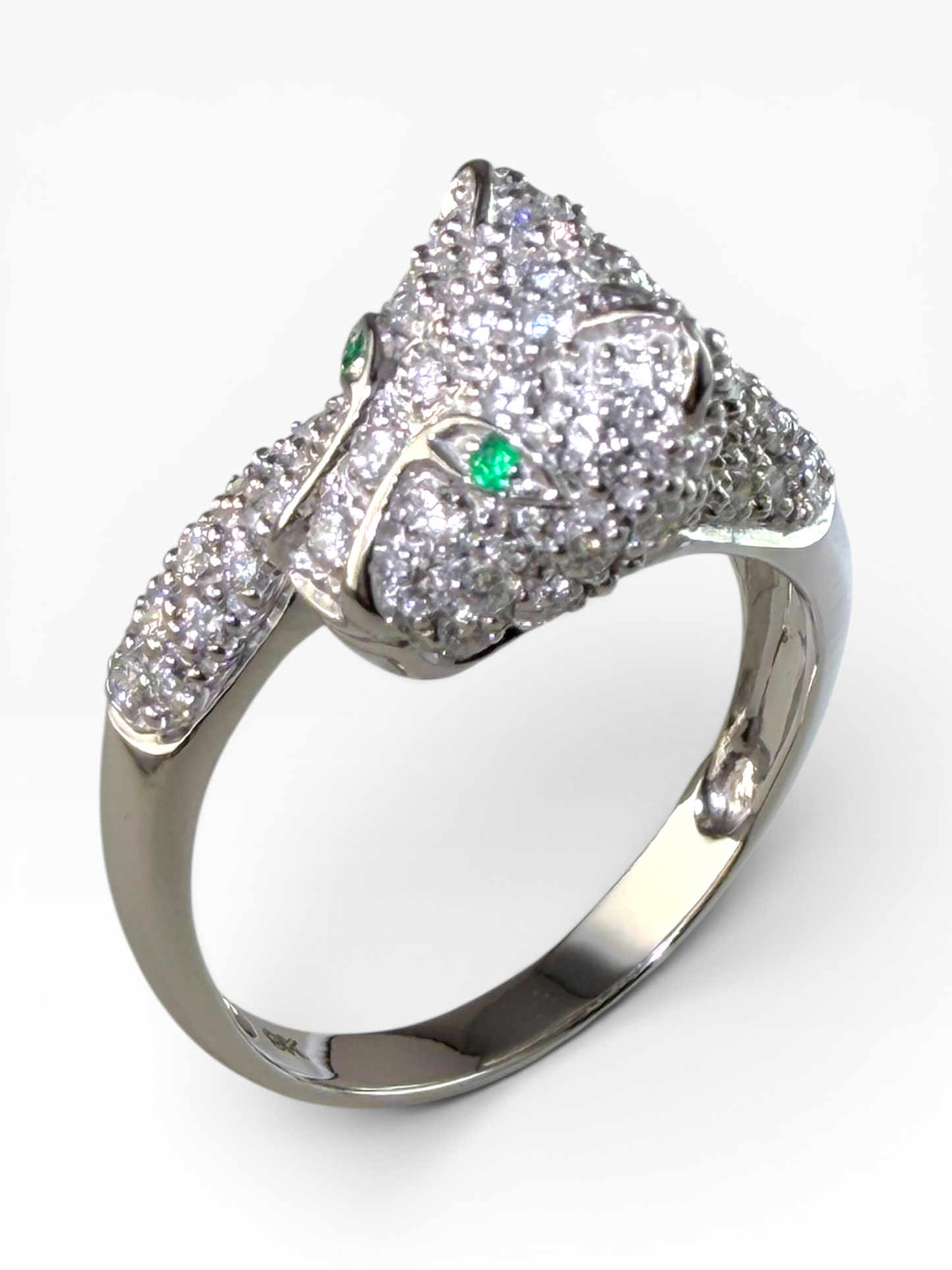 Diamond Tiger Ring