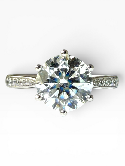 Solitaire Lab-Grown Diamond Ring