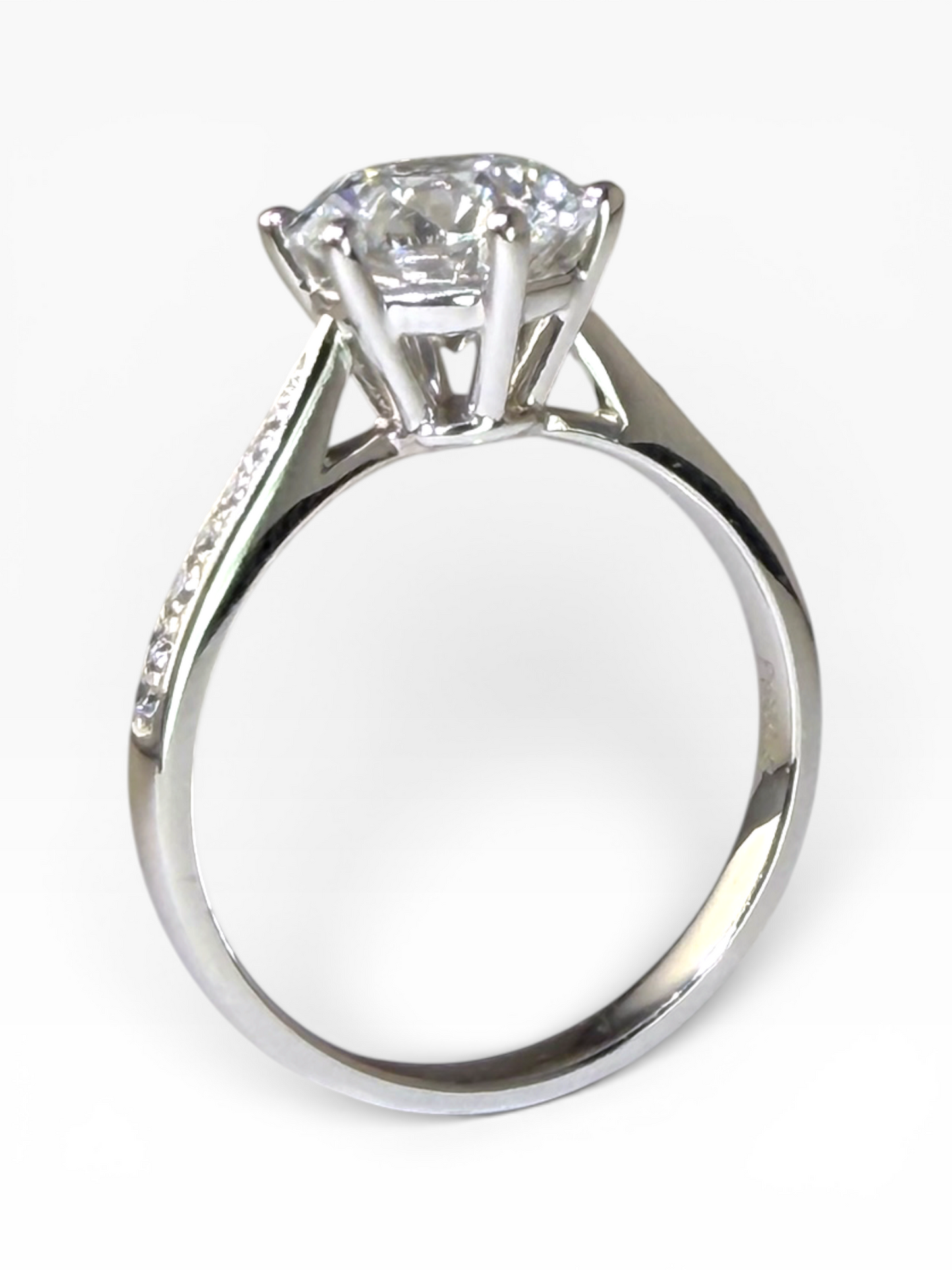 Solitaire Lab-Grown Diamond Ring